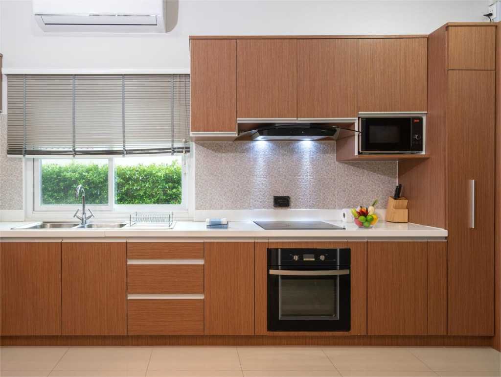 Wooden theme kitchen Modular Kitchen